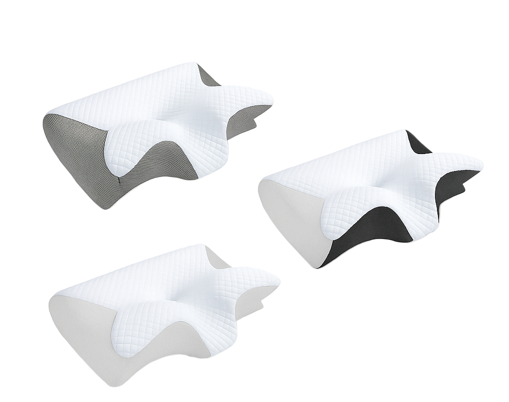 Almohada Cervical de Espuma Viscoelástica – Memory Foam Ergonomic Pillow