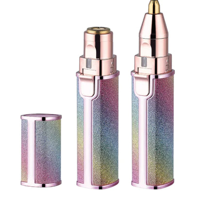 Depiladora Facial en Forma de Labial – 2 en 1 para Cejas y Vello Facial