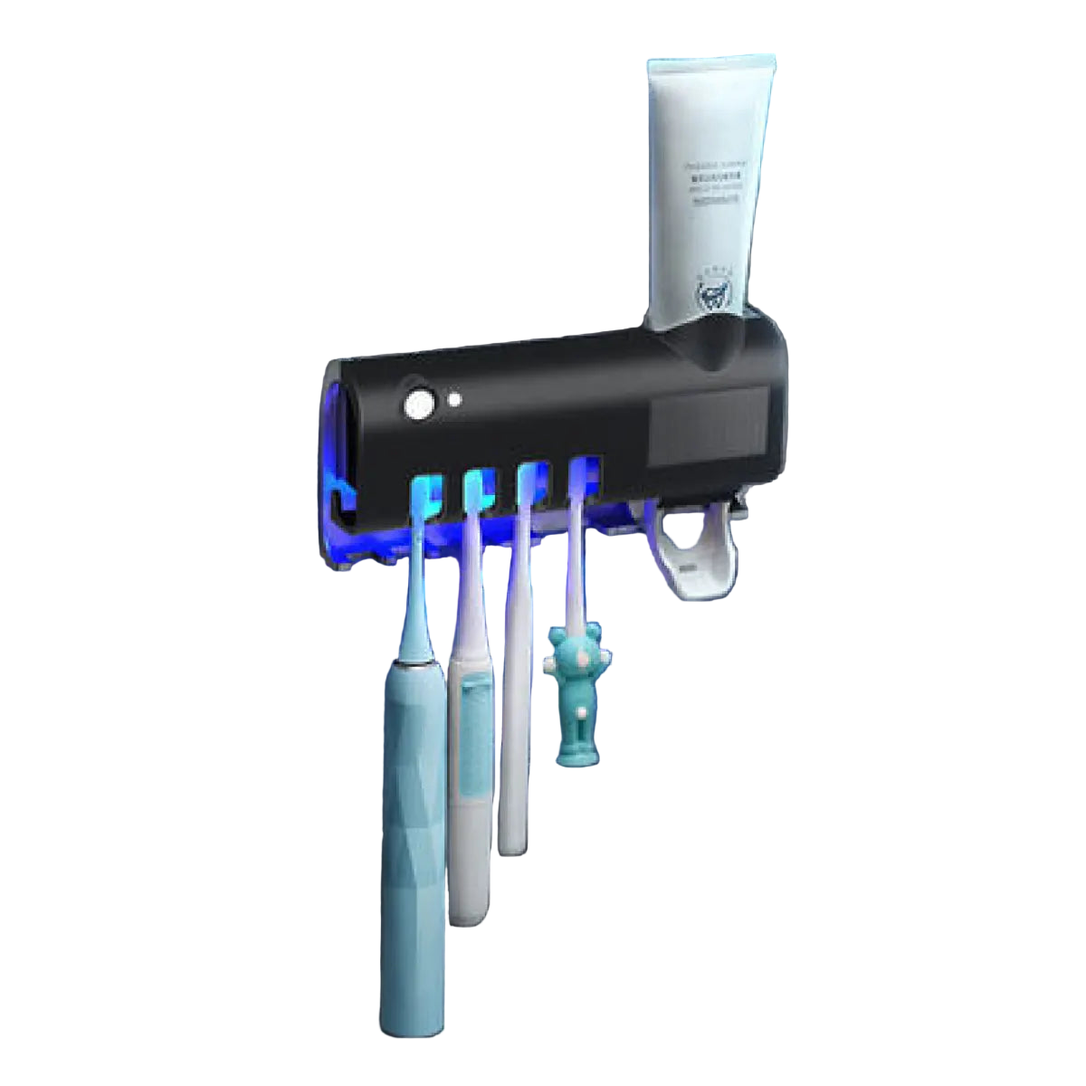 UV Toothbrush Sterilizer – Wall-Mounted Toothbrush Holder with Rechargeable Battery