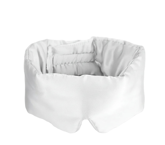 Antifaz de Seda para Dormir con Reducción de Luz y Ruido