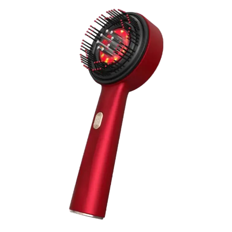 Electric Scalp Massage Comb – Anti-Slip Red Light Hair Care Comb