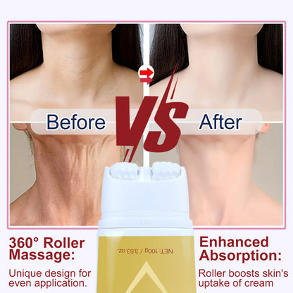 Firming Neck Roller Cream – Lifting & Hydrating Neck Treatmen